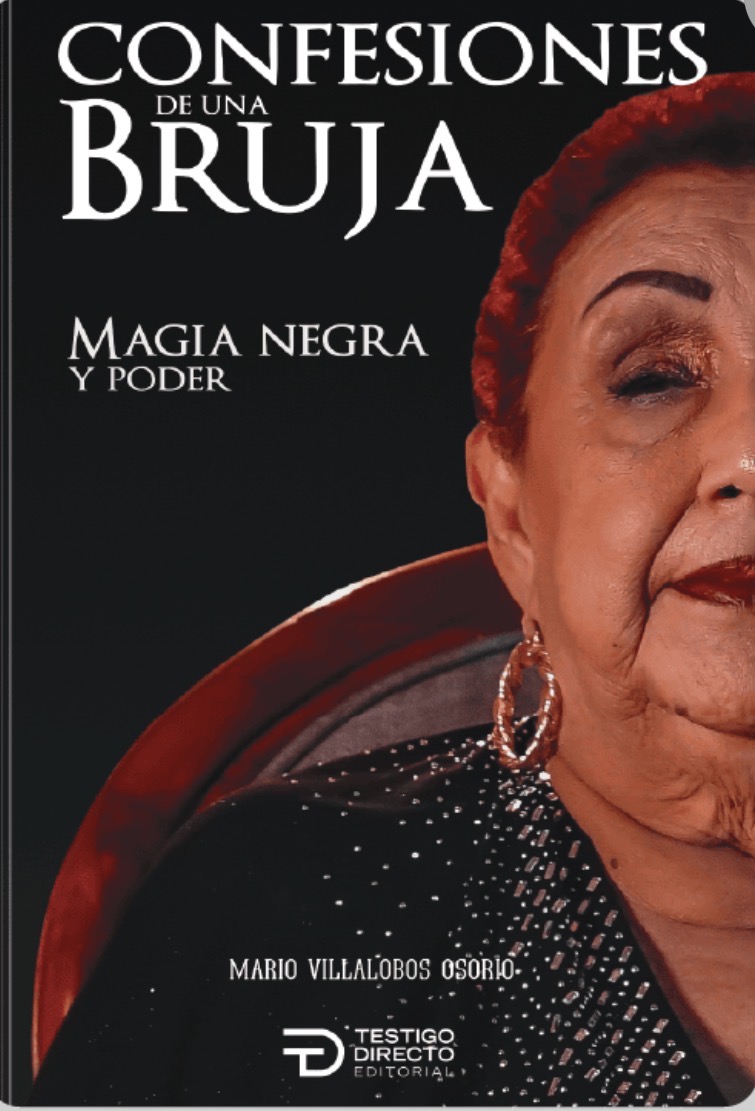 Portada original de Confesiones de una bruja, de Mario Villalobos Osorio